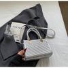 Bolso de Mano Nuevo Verano 2025 para Mujer Estilo Coreano Simple Moda Bolso Cuadrado Pequeño para Viajero Moderno Bolso Bandolera de Hombro