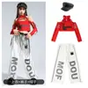 Disfraz de Baile de Jazz para Niñas Hip-Hop Crop Top Conjunto de Performance de Street Dance Tendencia Grupo de Chicas Jazz Pasarela Conjunto Genial