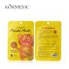 Kormesic Mascarilla Facial Completa en Inglés Mascarilla Facial Rodajas de Frutas Vegetales Mascarilla Facial Transfronteriza Exportación Venta al por Mayor