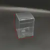 Caja de embalaje plegable transparente de plástico pvc caja exterior figuras hechas a mano para juguetes regalos adornos modelos de coches bandeja interior caja PET