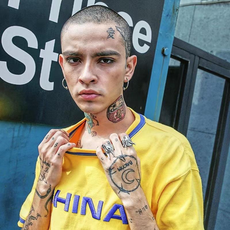 戒指男潮欧美简约复古详情图13