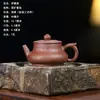 Venta al por mayor desde la fábrica de origen: Olla Original de Arcilla Mineral Hecha a Mano Jun De, Olla de Arcilla Púrpura Yixing, Juego de Té para el Hogar, Tetera para Ceremonia de Té Kung Fu