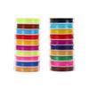 Contas de fio de cristal colorido fio elástico diy pulseira artesanal fio multi-fio frisado fio fornecimento direto da fábrica