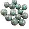 Cuentas Redondas Turquesa Optimizadas Jade Imitación Cuentas Sueltas Turquesa Antigua 20mm Pulsera Collar Accesorios para Joyería Cuentas Hechas a Mano