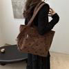Hermoso Bolso de Mujer Moderno con Lazo 2024 Nuevo Bolso de Hombro Casual de Gran Capacidad Bolso Tote Simple y a la Moda