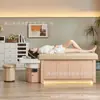 Cama de Masaje Tailandés Yimeijia Peluquería Salón de Belleza Especial Terapia Capilar Circulación de Agua Fumigación Salón de Belleza Peluquería