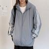 Verano Europeo y Americano Nuevo para Mujer Nueva Chaqueta Ligera Transpirable de Rayas Manga Larga Chaqueta Pg2029