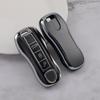 Adequado para nova bolsa de chaveiro lateral prateada para carro Porsche 20 Cayenne 911panamera Paramera
