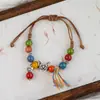 Cerâmica Jingdezhen High-End Mais Vendidos Pulseiras de Segurança com Transferência Lote Misto Barraca Pequenos Artigos Joias Pulseiras Atacado