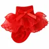 Calcetines para Niñas con Adorno de Encaje de Moño, Calcetines de Verano Finos para Bebé tipo Princesa, Venta al por Mayor desde el Fabricante