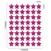 Adesivos de Estrela Impermeáveis Coloridos DIY Decoração de Diário Presente Estrela de Cinco Pontas Laser Etiquetas Adesivas Adesivos de Estrela