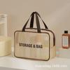 Bolsa de Aseo Portátil de Malla Bolsa de Cosméticos de Viaje Portátil Bolsa de Almacenamiento de Malla para Mujer Bolsa de Almacenamiento de Malla Transpirable de Gran Capacidad