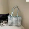 Bolso cruzado simple casual de un solo hombro para estudiantes universitarios, bolso tote grande de gran capacidad para mujer, nuevo Otoño 2026