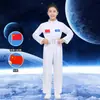 Traje espacial para niños, traje espacial, traje aéreo, reunión deportiva de alto rendimiento, juego de rol de astronauta, disfraz de actuación de astronauta