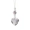 Estilo Lujo Ligero Suministros para Bodas Atrapasoles Color AB Decoración de Árbol de Navidad Pequeño Amor Hoja de Arce Copo de Nieve Colgante de Cristal