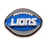 Ventas Directas de Fábrica Crocs de los Detroit Lions de la NFL Accesorios DIY Flor para Zapato de Goma Suave de PVC Hebilla para Zapato Accesorios Croc
