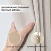 Fábrica Fuente Amazon Rusia Cortina de Ducha de Lino Imitación Cortina de Ducha para Baño Espesada Impermeable Cortina de Partición Cortina de Ducha