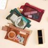 Bolsa de Almacenamiento Mini Cuadrada Jerry Billetera para Monedas Bolso Portátil para Tarjetas Bancarias Bolsa para Tarjeta de Identificación Llaves Almacenamiento Bolsa Pequeña para Lápices