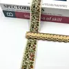 Nuevo Encaje Jacquard Cinta Accesorios de Encaje Étnico Color Ropa Equipaje Zapatos Sombrero Accesorios para el Cabello Cortina Ancho 3.5CM