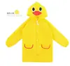 Impermeable Infantil con Forma de Animal Múltiples Colores y Estilos Impermeable de Poliéster