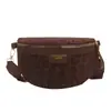 Bolso de Pecho Estampado de Leopardo para Mujer 2025 Nuevo de Moda Retro Moda Estilo Coreano Elegante Bolso de Hombro Cuadros Versátil Bolso Cruzado de Cintura