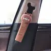 Suministros para Automóviles Cubierta para Cinturón de Seguridad Cubierta para Hombro de Seguro Extensible para Hombres y Mujeres Set de Decoración de Coche de Dibujos Animados Lindos Interior