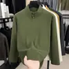 Sudadera casual, capa base, cuello alto, manga larga para hombre, elegante, color liso, cálida, a la moda, otoño/invierno, moderna, nuevo diseño de forro polar alemán