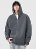 Ropa para Hombre Fengshe / Sudadera con Capucha y Cremallera Estilo Retro Japonés para Hombre, Corte Holgado, Nuevo Abrigo de Primavera y Otoño para Parejas