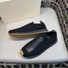 Especializados para Exportación, Zapatos de Hombre Estilo Calcetín de Punto Dg, Zapatos Casuales de Cuero Genuino a la Moda, Resistentes al Desgaste y Amortiguadores, Adecuados para el Uso Diario
