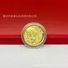 Moedas de Ouro Puro 999 Personalizadas com Logo Corporativo, Populares Doze Signos Zodiacais Comemorativas, Presentes Corporativos de Alto Padrão Disponíveis para Atacado