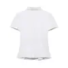 Comercio Exterior Transfronterizo Ropa para Mujer Verano 2026 Moda Europea y Americana Versátil Ajustada Camisa de Popelina Rayada para Mujer A37126
