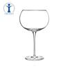 Fábrica en stock 460 ml copa de vino de vidrio sin plomo redonda transparente copa de vino entrega de una pieza