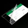 Adesivo de parede etiqueta de preço transparente armazém prateleira etiqueta de preço etiqueta de preço conjunto de cartão de acrílico transparente Venda por atacado