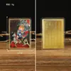 Nueva Colección de Tarjetas de Pintura de Colores Estilo Tibetano Zaki Tara Verde Jambhala Amarillo Buda de la Medicina Material Metálico Tarjetas Selladas