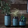 Jingdezhen Creativo Moderno Cerámica Manchada Florero Artesanía para el Hogar Florero para Flores Secas Florero de Cerámica para Encimera