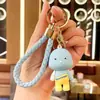 Lindo llavero colgante de animal de resina, llavero moderno de acrílico colorido, decoración para bolso y coche, pequeño regalo