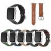 Adecuado para Apple Iwatch2/3/4 Correas de Cuero para Reloj, Correas de Cuero Crazy Horse 38/42mm, Venta al por Mayor de Fábrica