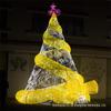 Festival de Iluminação Luzes LED Personalizadas em Forma de Árvore de Natal Ornamentos para Praças Shoppings Luzes Decorativas Externas Show de Luzes de Árvore Brilhante