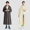 Impermeable Largo para Protección de Cuerpo Completo Contra Lluvia Fuerte, Transparente y Engrosado para Adultos y Niños, Poncho de Lluvia Desechable Portátil para Hombres y Actividades al Aire Libre