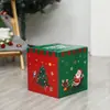 Decoraciones Navideñas Caja de Regalo Adornos Accesorios Montón Centro Comercial Escaparate Atmósfera Festiva Escena Diseño