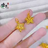 Tienda de Oro Mismo Estilo Colgante de Estrella Fugaz con Incrustaciones de Diamantes para Mujer, Alta Retención de Color, Nuevo Modelo Estrella Fugaz con Incrustaciones de Diamantes