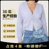 2026 Nuevo cárdigan de punto corto de color liso transfronterizo europeo y americano, ajuste ceñido, cuello en V, suéter chaqueta casual estilo francés perezoso