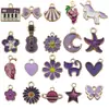 Popular Transfronterizo 150 Goteo de Aceite Mezcla de Cinco Colores Aleación Kc Juego de Colgantes Hechos a Mano DIY Colgantes para Collar Accesorios de Joyería