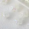 Estallido de Estrella de Colores Agujero Recto Cuentas Brillantes Galvanizado UV Cuentas de Cerámica Joyería DIY Cuentas Sueltas Pulsera Collar Accesorios