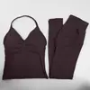 Conjunto de Ropa de Yoga Transfronterizo para Mujer, Conjunto de Fitness de Cintura Alta Levanta Glúteos, Pantalones de Yoga Ajustados de Secado Rápido para Deporte con Efecto Durazno en los Glúteos