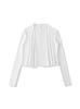 2025 Primavera/Verano Nuevo Top de Mujer Sexy Estilo Deseo Puro Tencel Protector Solar Irregular Versátil Camisa para Aire Acondicionado
