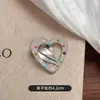 Pinza para el Cabello Metálica de Onda de Color Dulce y Fresca para Niña, Pinza Lateral para Cabello Suelto de Mujer, Pinza Lateral, Pinza de Pato, Pasador, Adorno para el Cabello