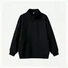 Suministrado directamente desde stock: Sudadera con media cremallera de forro polar de peso pesado de 300 G con cuello semi-alto, disponible en estilos unisex, adecuada para uso casual y admite pedidos de lotes pequeños.
