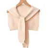 Chal de punto 2022 Estilo Nuevo Complemento Segundo Grado Mujer Verano Alto Grado Primavera y Otoño Camisa Hombro Winche de Moda Winche de Moda