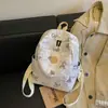 Mochila Estrellada Estilo Coreano, Gran Capacidad, Linda, Ligera, Mochila Estilo Ins para Estudiantes de Secundaria, Mochila de Tela Oxford para Estudiantes Universitarios